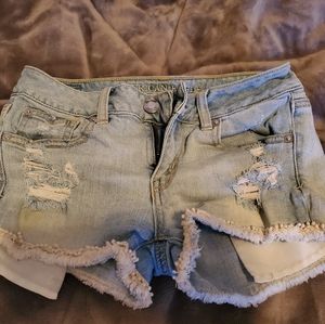 American  eagle jean shorts